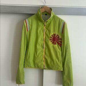KEJO Waterproof Jacket 44 Women Japan Funky  Y2K 2000’S. 4/6 Size Spring/Autumn